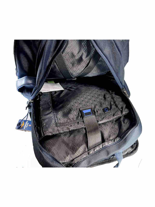Aeronautica Militare Backpack Navy Μπλε