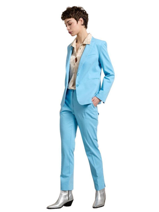 Passager Damen Blazer Hellblau