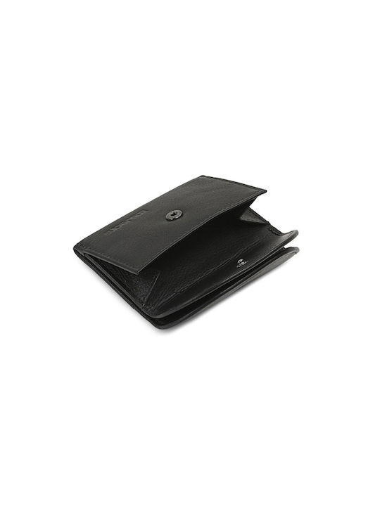 Δερμάτινο Ανδρικό Πορτοφόλι Καρτών με RFID Μαύρο