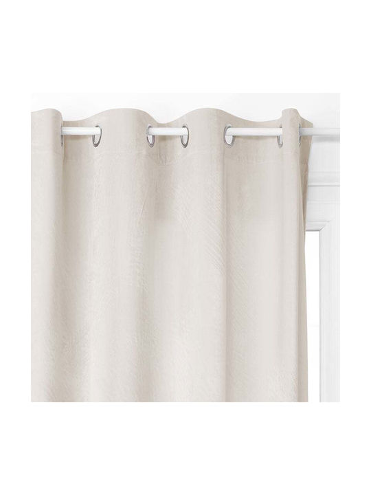 Atmosphera Curtain Blackout with Grommet A-S Dolce Ecru 140x260cm