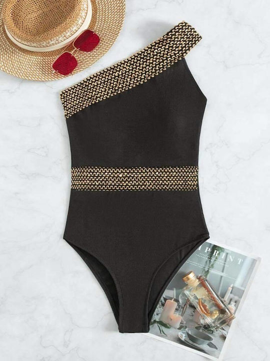 One piece swimsuit black