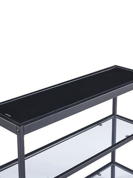 Konsole Schwarz L91.5xB25.5xH76cm