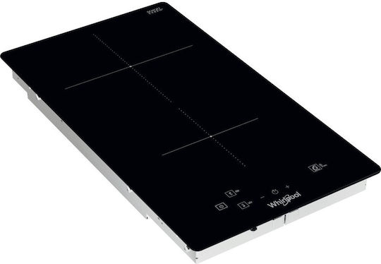 Whirlpool Domino Επαγωγική Εστία Αυτόνομη με Λειτουργία Κλειδώματος 28.4x51εκ.
