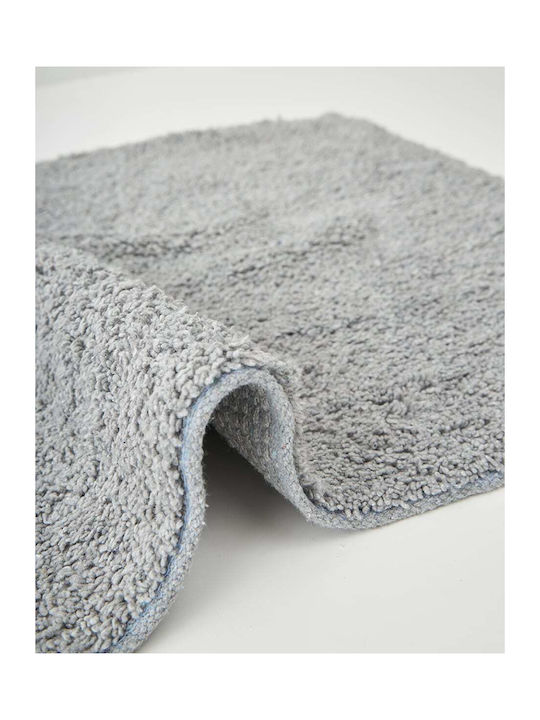 Pennie Non-Slip Bath Mat Cotton Loop 041752-13 Gray 40x60cm