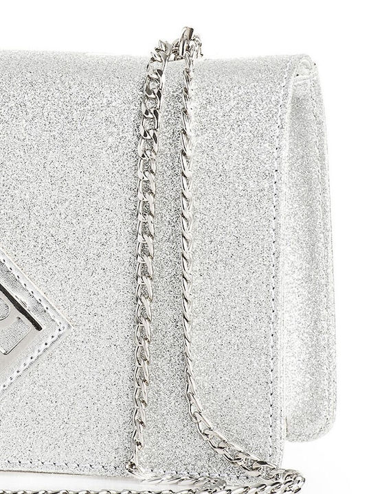 Geantă de damă Crossbody Argintie