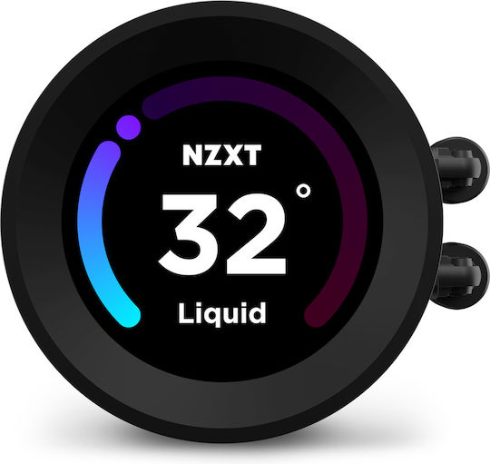 NZXT Kraken Elite 280 RGB Υδρόψυξη AIO CPU με 2 Ανεμιστήρες 140mm