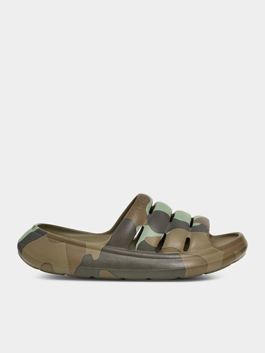 Sport Yeah Camopop Ανδρικά Σανδάλια σε Πράσινο Χρώμα