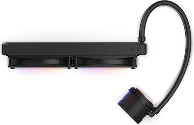 NZXT Kraken 280 RGB Răcire cu Apă pentru Procesor Ventilator dublu 140mm pentru Socket AM4/AM5/1700/1200/115x