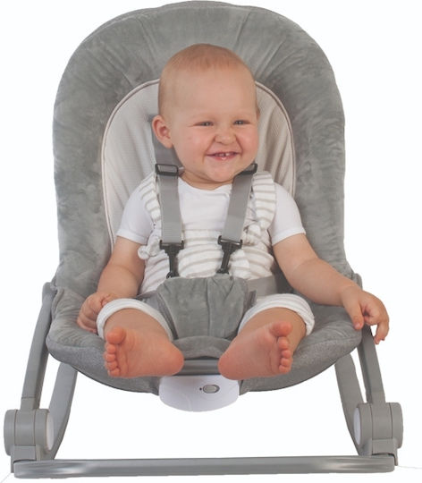Bo Jungle Elektrisch Baby Relax Rocker mit Musik und Vibration Grey für Kind bis 18kg