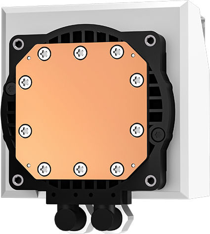 Deepcool LT720 Water Cooling AIO CPU with 3 120mm Fans and ARGB Lighting White