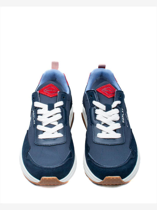 Replay Tennet Full2 Sneakers Navy Blue