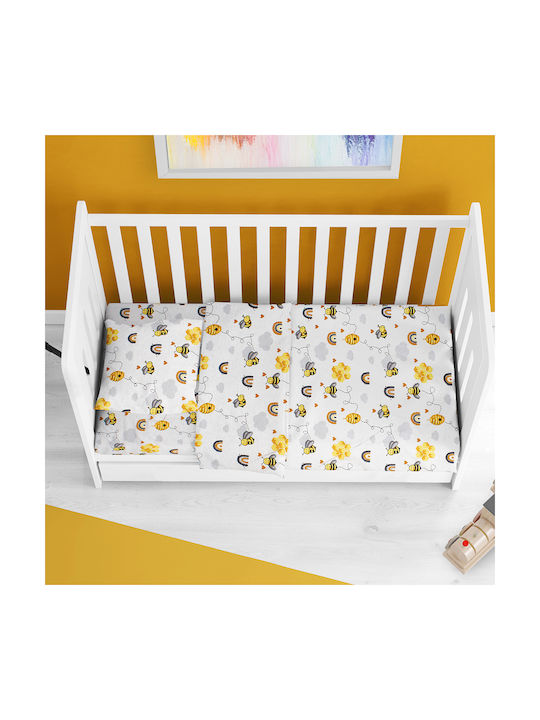 Dimcol White-Yellow 80x110εκ.