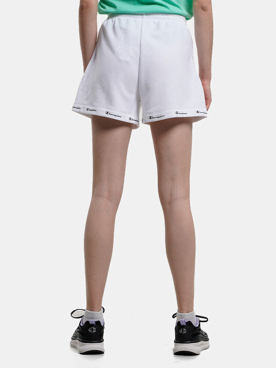 Champion Women's High-waisted Sporty Shorts White