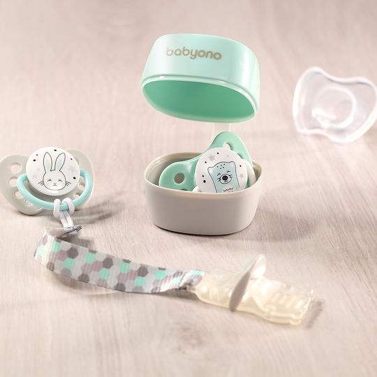 Babyono Pacifier Case Made of Polychrome Plastic