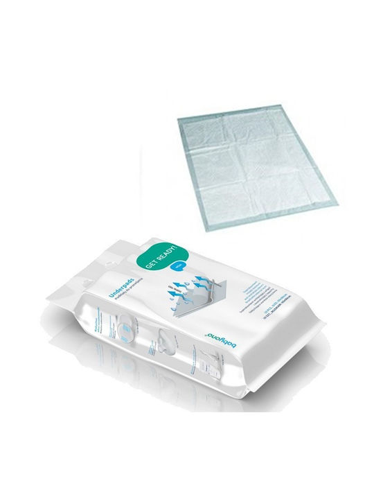 Babyono Disposable Waterproof Changing Pads White 60x90cm. 10pcs