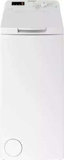Indesit Πλυντήριο Ρούχων Άνω Φόρτωσης 7kg 1200 Στροφών Water Balance Plus BTW S72200