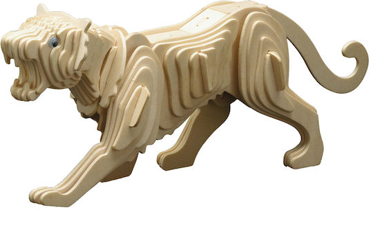 Pebaro Wooden Construction Toy Tiger for Children 6+ years old+ Years