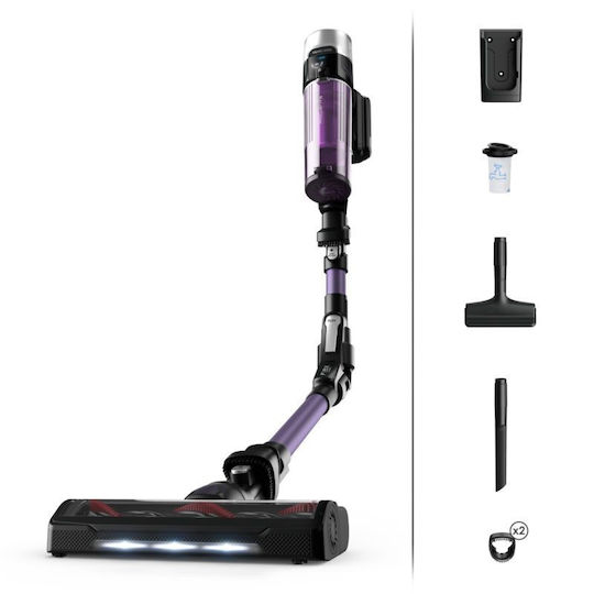 Rowenta X-Force Flex 9.60 Прахосмукачка 2 в 1 Stick & Ръчна Лилава