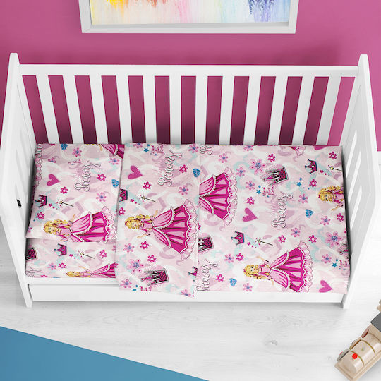 Dimcol Baby Duvet Cover Pink 120x160cm