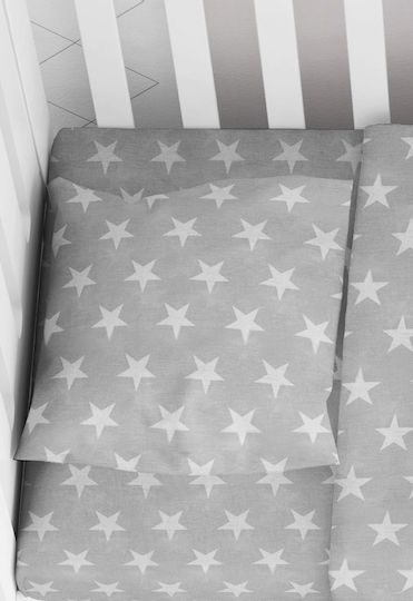 Dimcol Baby Pillowcase Gray 35x45cm