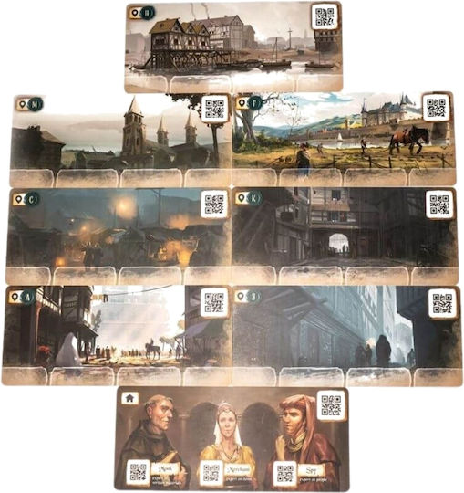 Board Game Το Χρονικό ενός Εγκλήματος 1400 for 1-4 Players 14+ Years Old Kaissa