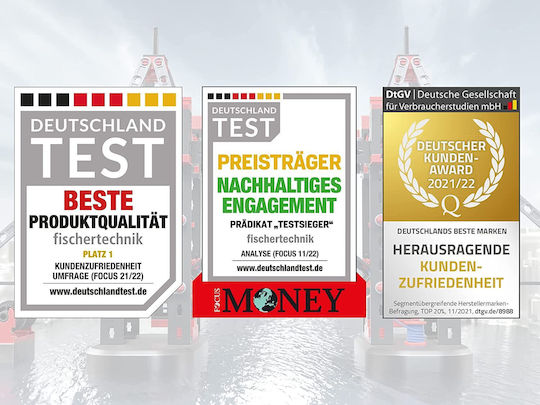 Fischer Technik Παιχνίδι Κατασκευών Πλαστικό Στατική για Παιδιά 8+ Ετών