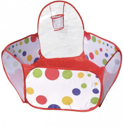 Ball Pit with Basketball Hoop Multicolour for 6+ Months