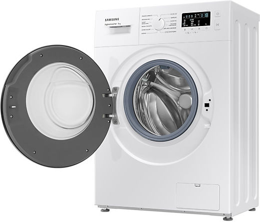 Samsung Πλυντήριο Ρούχων 6kg με Τεχνολογία Ατμού 1200 Στροφών SteamHygiene WW60A3120BE/LE
