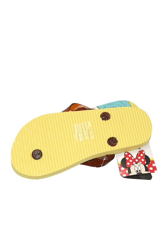 Παιδικές Σαγιονάρες Flip Flops Minnie Κίτρινες Minnie Mouse
