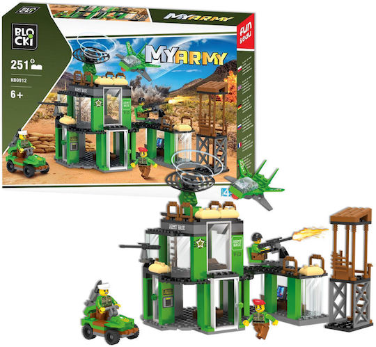 Blocki Building Blocks My Army for 6+ Years 251 Pieces