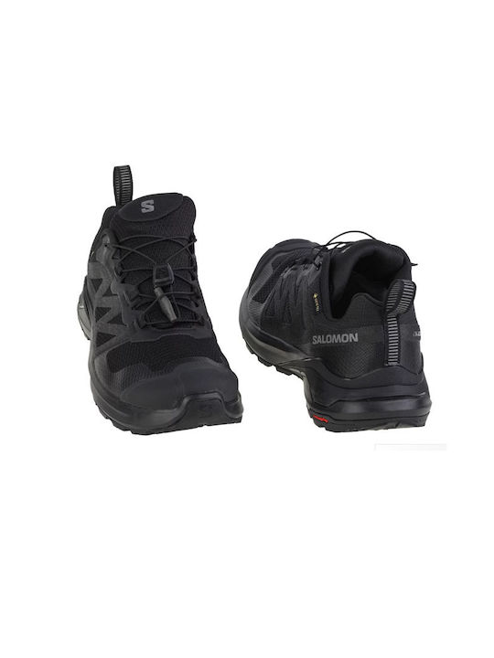 X-Adventure GTX Ανδρικά Αθλητικά Παπούτσια Trail Running Μαύρα Αδιάβροχα με Μεμβράνη Gore-Tex