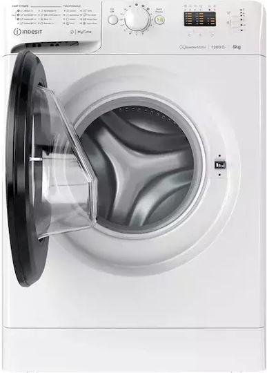 Indesit Πλυντήριο Ρούχων 6kg 1200 Στροφών MTWSA 61294 W EE