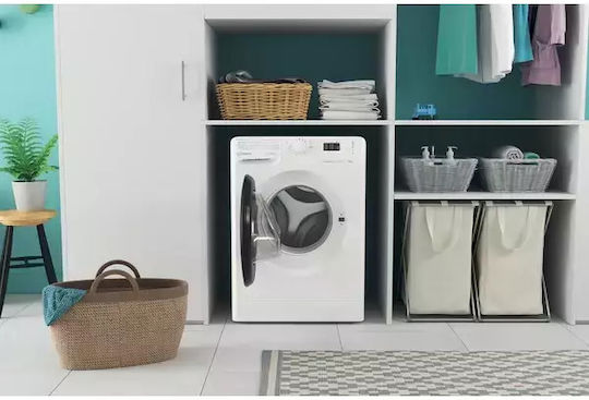 Indesit Πλυντήριο Ρούχων 6kg 1200 Στροφών MTWSA 61294 W EE