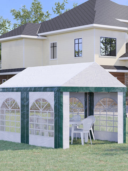 Outsunny Gazebo Grădină 4x2.95m