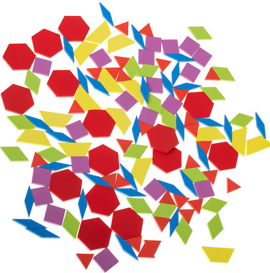 Plastic Construction Toy Pattern Blocks for Children 3+ years+ Years