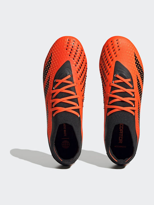 adidas Predator Accuracy.3 Fußballschuhe mit Stollen Team Solar Orange / Core Black