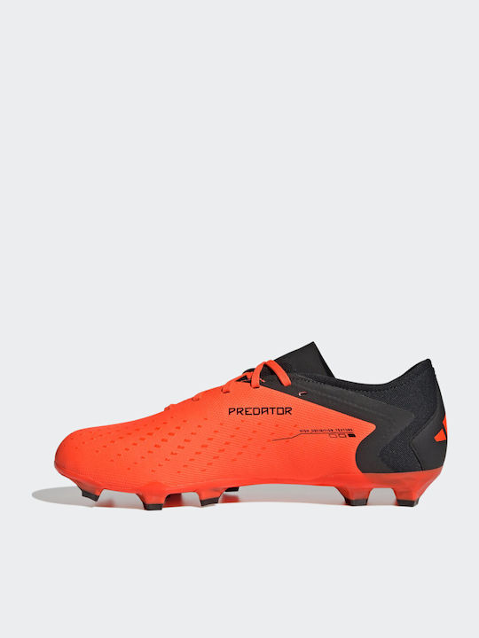 adidas Predator Accuracy.3 Ποδοσφαιρικά Παπούτσια με Τάπες FG Team Solar Orange / Core Black