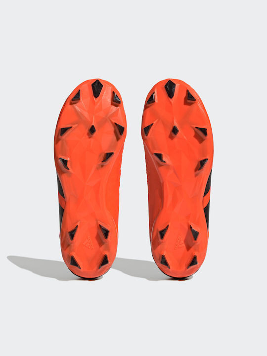 Adidas Παιδικά Ποδοσφαιρικά Παπούτσια Predator Precision.3 με Τάπες Team Solar Orange / Core Black