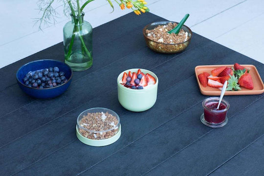 Brabantia Δοχείο Φαγητού Πλαστικό Πράσινο με Χωρίσματα 500ml