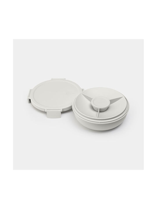 Brabantia Lunchbox Kunststoff Weiß 1300ml 1Stück