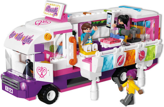 Blocki Building Blocks Mygirls Beauty Saloon for 6 Plus Years 373 Pieces