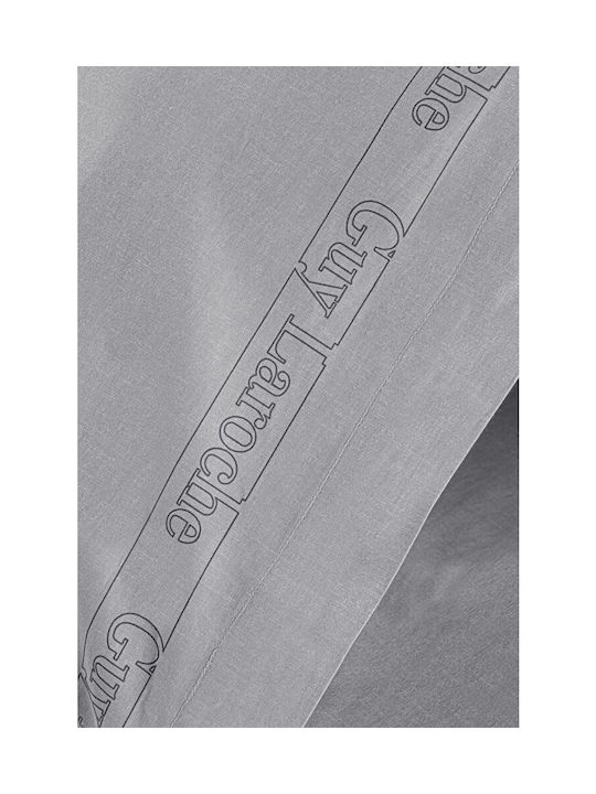 Guy Laroche Color Plus Pillowcase Set with Envelope Cover Silver 50x70cm