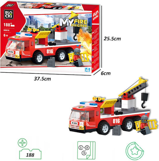 Blocki Blocki My Firebrigade Für 6+ Jahre 188 Stück