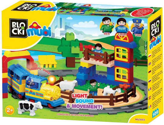 Blocki Mubi Town Building Blocks For 2+ Years 109 Pieces