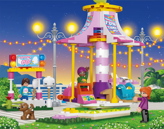 Blocki Building Blocks My Girls Carousel For 6+ Years 160 Pieces