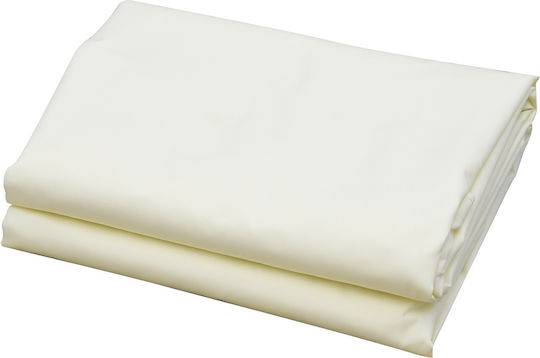 Outsunny Vela Ορθογώνιο Πανί Σκίασης Μπεζ με Κρίκους 4x3m