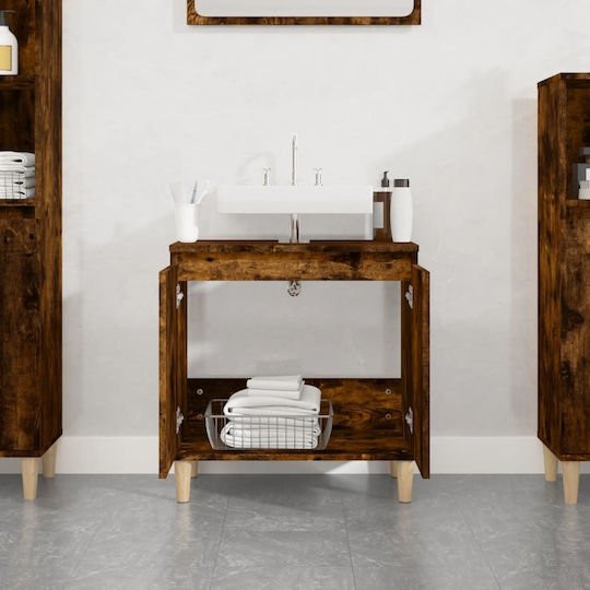 vidaXL Countertop without Sink L58xW33xH60cm Oak