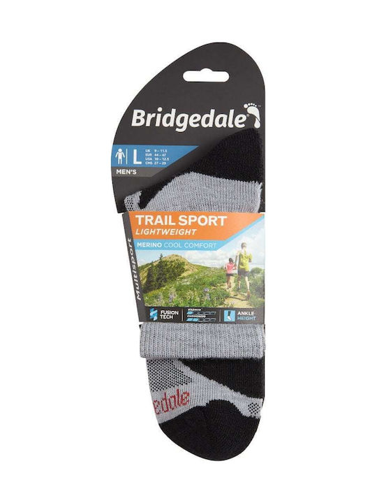 Bridgedale Unisex Trail Sport Trekking Socks Silver 1 Pair