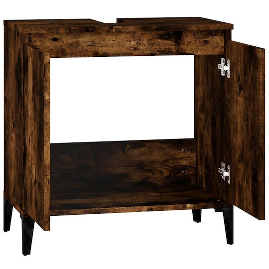 vidaXL Πάγκος χωρίς Νιπτήρα Μ58xΒ33xΥ60cm Δρυς