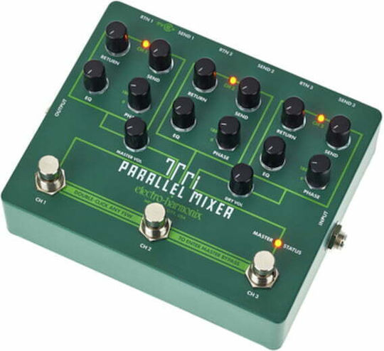Electro-Harmonix Tri Parallel Pedale Mischpult E-Gitarre und E-Bass